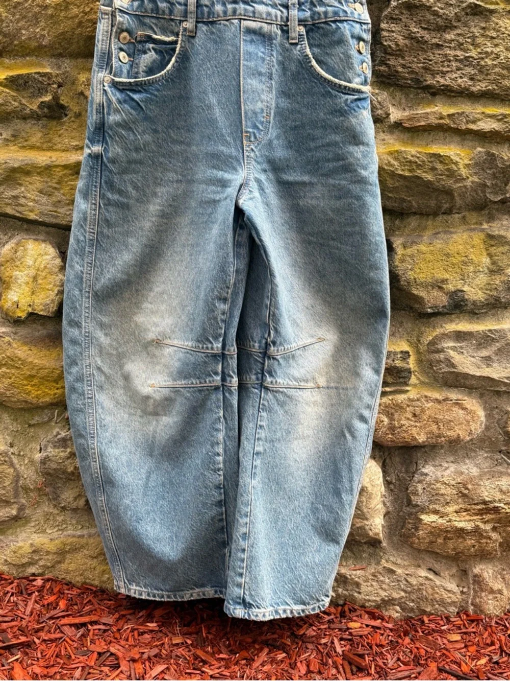 Free People Barrel Overalls Ultra High Beam
Size S - Picture 4 of 7